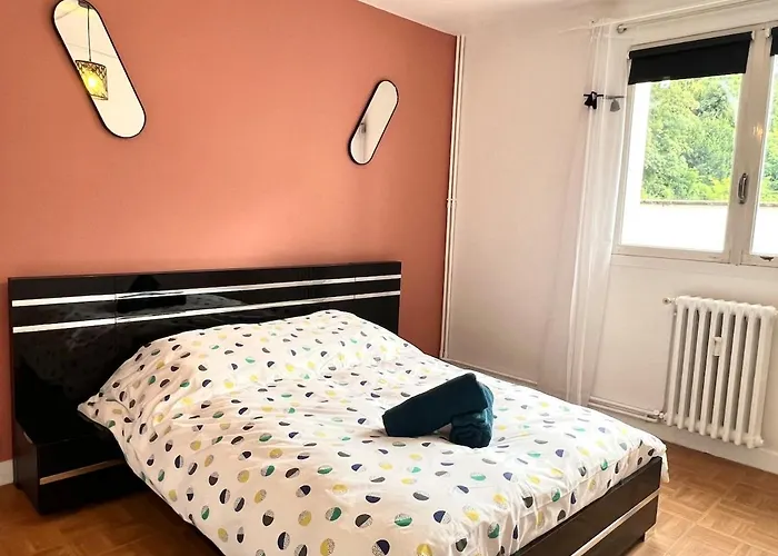 Large 3 Bedroom Parking And Fiber Apartment Poitiers